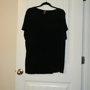 Travelers by Chicos Black top size 4